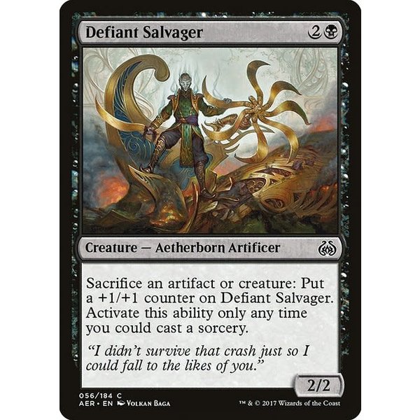Magic: The Gathering Defiant Salvager (056) Lightly Played