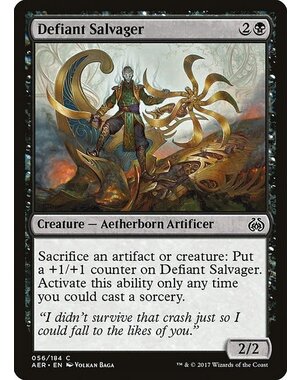 Magic: The Gathering Defiant Salvager (056) Moderately Played Foil