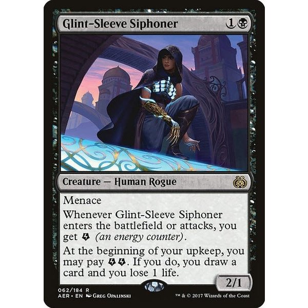 Magic: The Gathering Glint-Sleeve Siphoner (062) Lightly Played