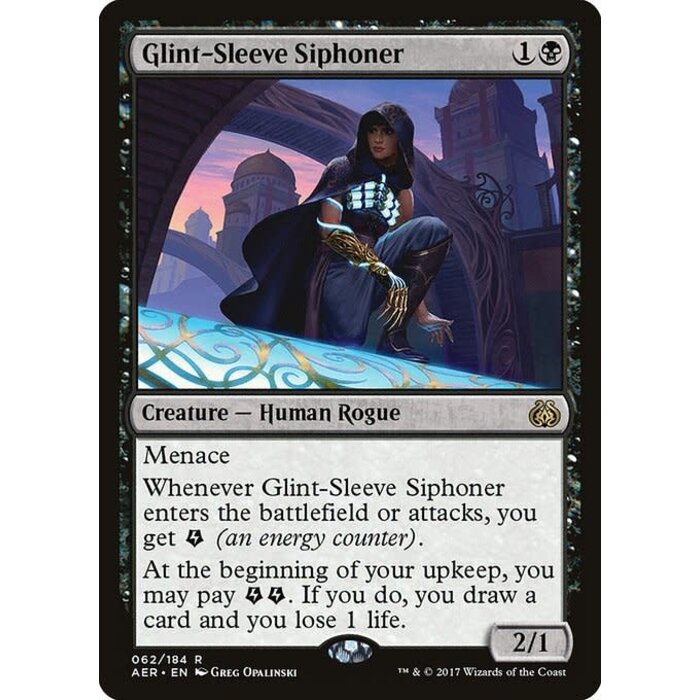 Magic: The Gathering Glint-Sleeve Siphoner (062) Lightly Played