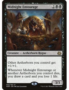 Magic: The Gathering Midnight Entourage (066) Lightly Played