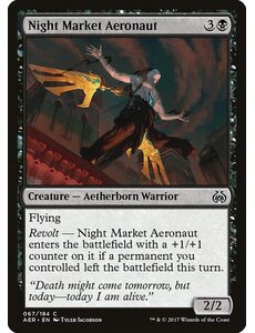 Magic: The Gathering Night Market Aeronaut (067) Lightly Played Foil