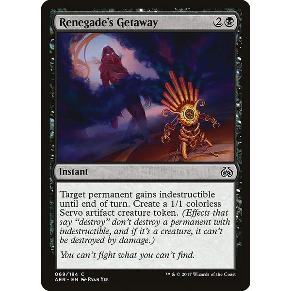 Magic: The Gathering Renegade's Getaway (069) Lightly Played Foil