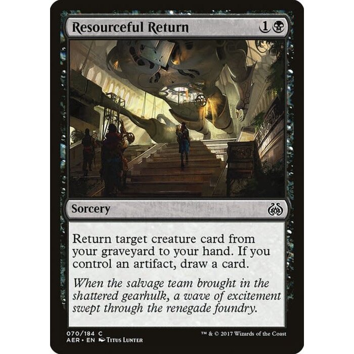 Magic: The Gathering Resourceful Return (070) Near Mint