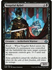 Magic: The Gathering Vengeful Rebel (073) Lightly Played
