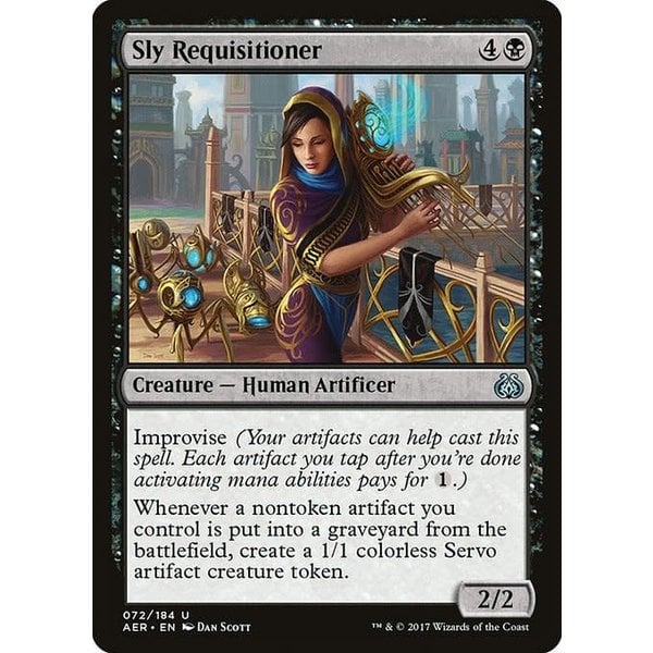 Magic: The Gathering Sly Requisitioner (072) Lightly Played