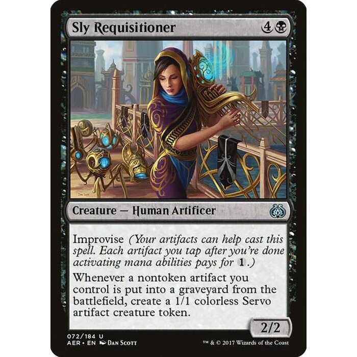 Magic: The Gathering Sly Requisitioner (072) Lightly Played