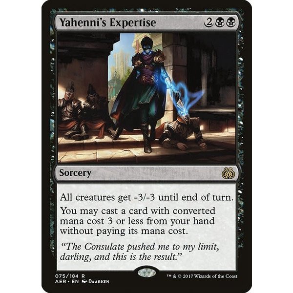 Magic: The Gathering Yahenni's Expertise (075) Lightly Played Foil