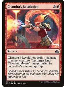 Magic: The Gathering Chandra's Revolution (077) Lightly Played Foil