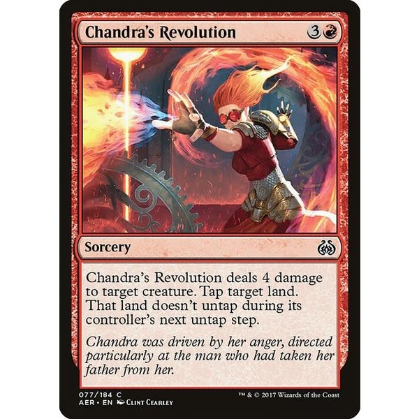 Magic: The Gathering Chandra's Revolution (077) Lightly Played Foil
