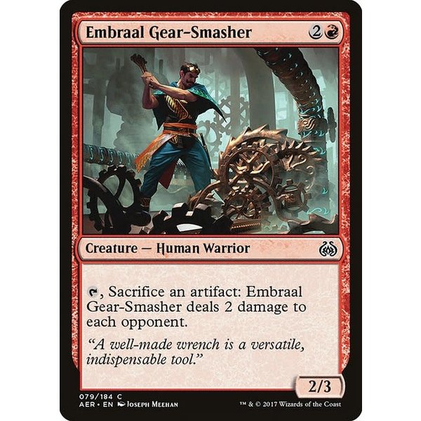 Magic: The Gathering Embraal Gear-Smasher (079) Lightly Played