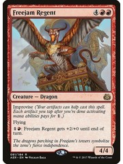 Magic: The Gathering Freejam Regent (081) Moderately Played Foil