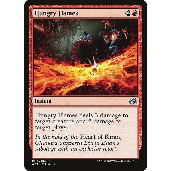 Magic: The Gathering Hungry Flames (084) Lightly Played