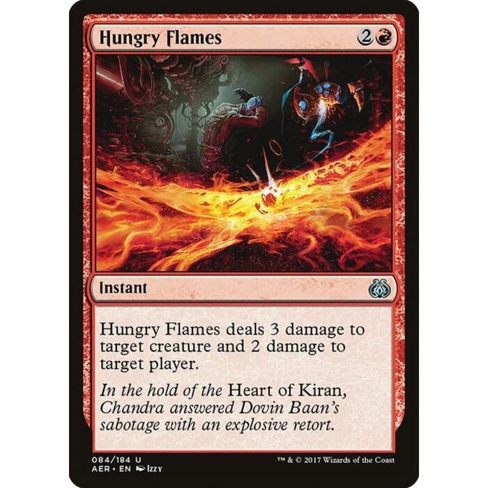 Magic: The Gathering Hungry Flames (084) Lightly Played