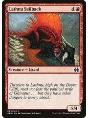 Magic: The Gathering Lathnu Sailback (089) Moderately Played