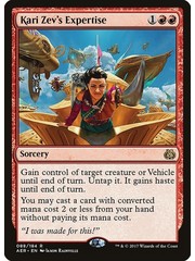Magic: The Gathering Kari Zev's Expertise (088) Lightly Played