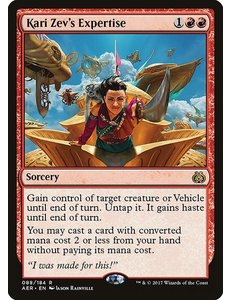 Magic: The Gathering Kari Zev's Expertise (088) Lightly Played
