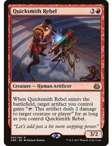 Magic: The Gathering Quicksmith Rebel (093) Lightly Played