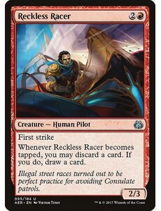 Magic: The Gathering Reckless Racer (095) Lightly Played