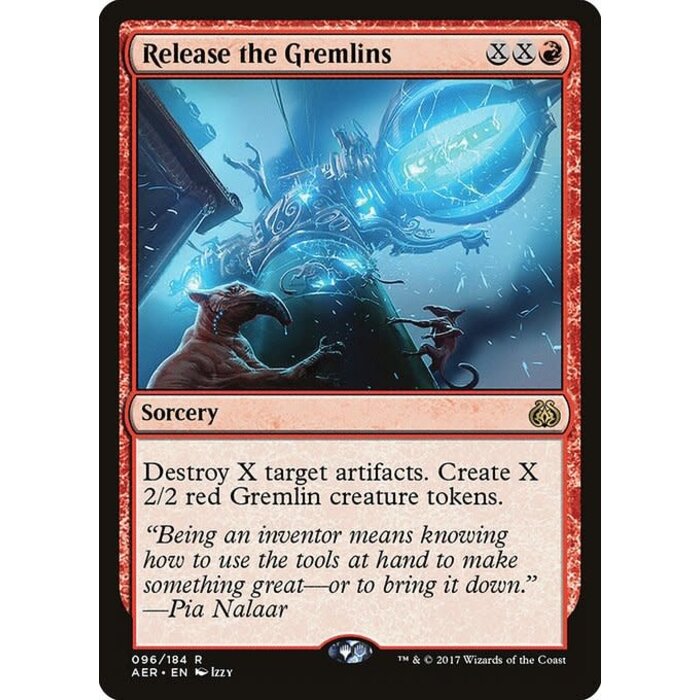Magic: The Gathering Release the Gremlins (096) Lightly Played