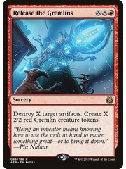 Magic: The Gathering Release the Gremlins (096) Lightly Played Foil
