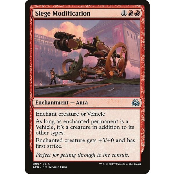 Magic: The Gathering Siege Modification (099) Lightly Played