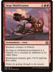 Magic: The Gathering Siege Modification (099) Moderately Played Foil