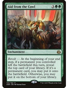 Magic: The Gathering Aid from the Cowl (105) Lightly Played Foil