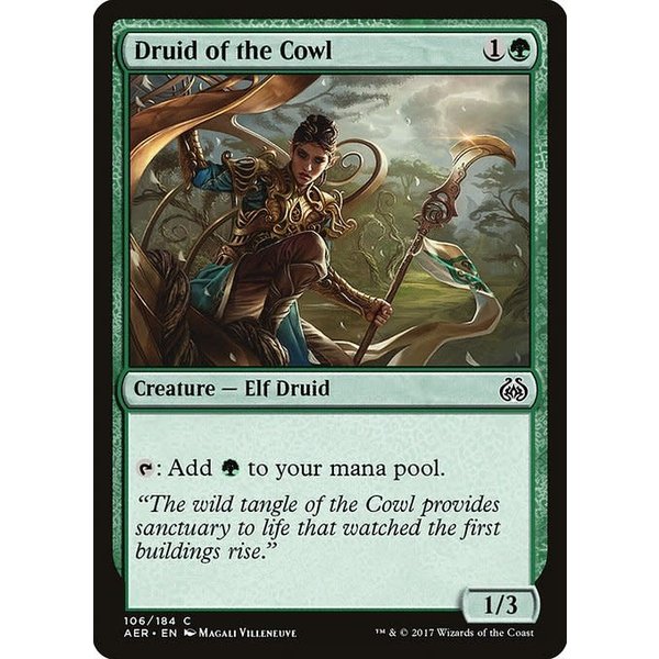 Magic: The Gathering Druid of the Cowl (106) Lightly Played