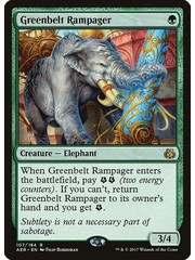 Magic: The Gathering Greenbelt Rampager (107) Lightly Played