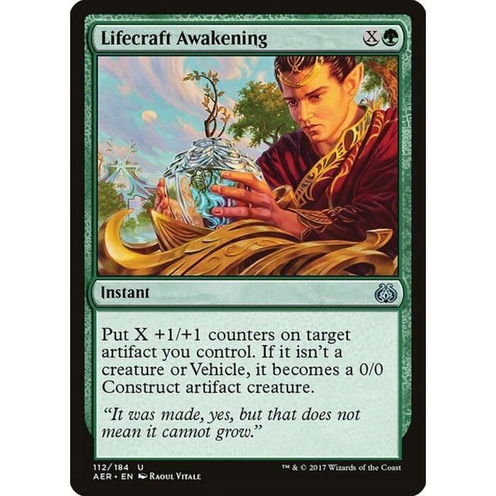 Magic: The Gathering Lifecraft Awakening (112) Lightly Played
