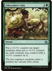 Magic: The Gathering Lifecrafter's Gift (114) Moderately Played Foil