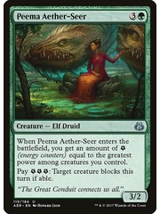 Magic: The Gathering Peema Aether-Seer (119) Moderately Played Foil