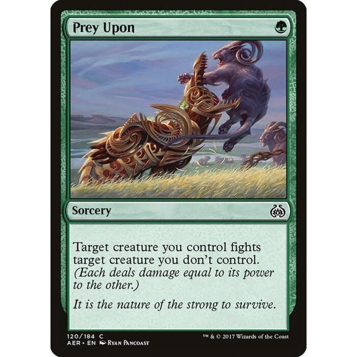 Magic: The Gathering Prey Upon (120) Moderately Played Foil