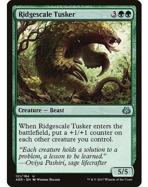 Magic: The Gathering Ridgescale Tusker (121) Moderately Played Foil
