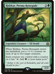 Magic: The Gathering Rishkar, Peema Renegade (122) Moderately Played