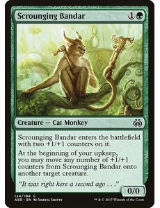 Magic: The Gathering Scrounging Bandar (124) Moderately Played Foil