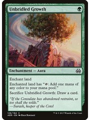 Magic: The Gathering Unbridled Growth (126) Moderately Played Foil