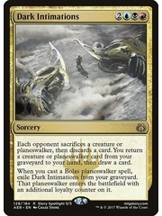 Magic: The Gathering Dark Intimations (128) Lightly Played