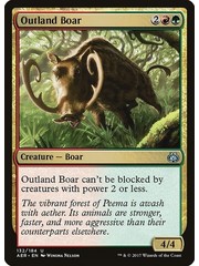 Magic: The Gathering Outland Boar (132) Lightly Played