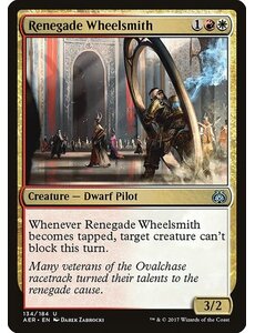 Magic: The Gathering Renegade Wheelsmith (134) Lightly Played