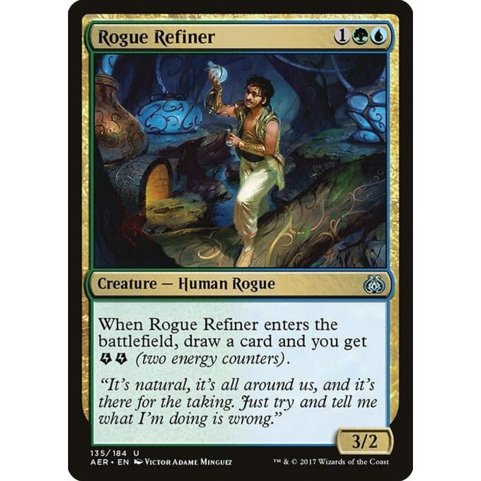 Magic: The Gathering Rogue Refiner (135) Lightly Played Foil