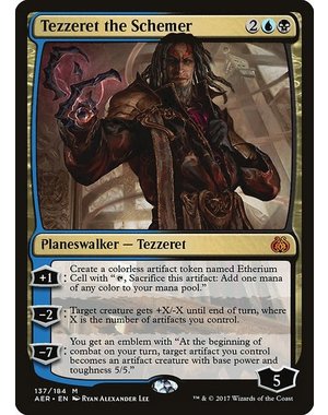Magic: The Gathering Tezzeret the Schemer (137) Lightly Played