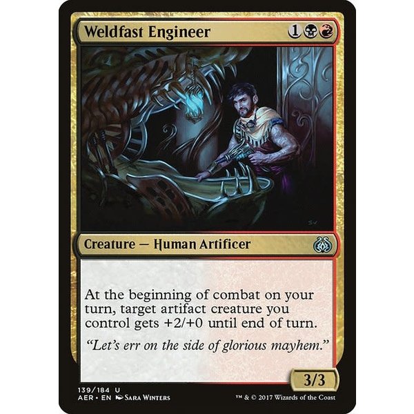 Magic: The Gathering Weldfast Engineer (139) Lightly Played