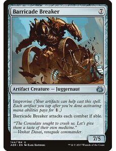 Magic: The Gathering Barricade Breaker (144) Lightly Played