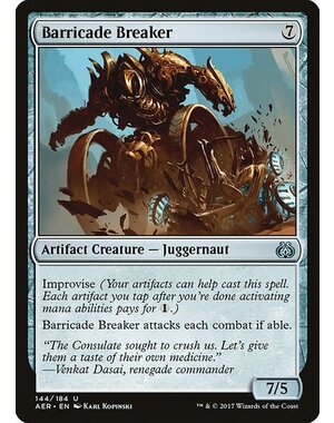 Magic: The Gathering Barricade Breaker (144) Lightly Played Foil