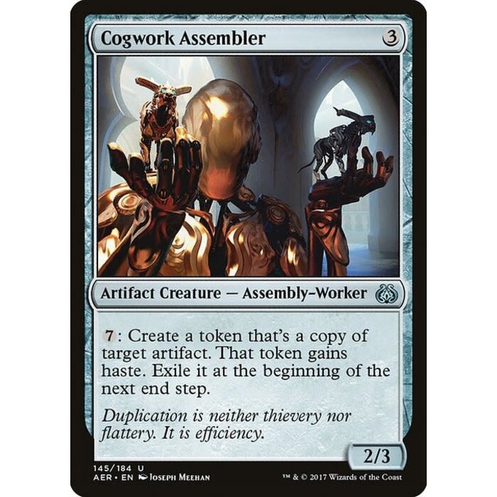 Magic: The Gathering Cogwork Assembler (145) Lightly Played