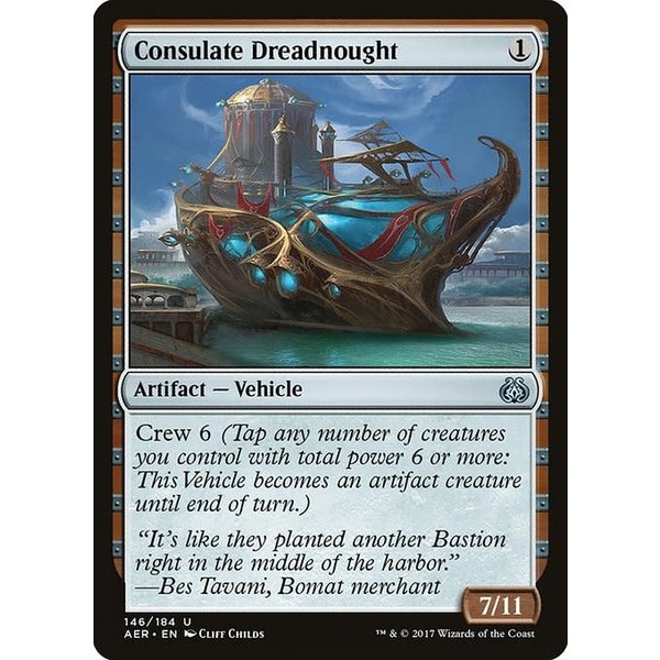 Magic: The Gathering Consulate Dreadnought (146) Lightly Played