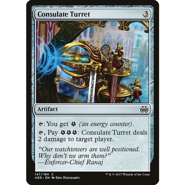 Magic: The Gathering Consulate Turret (147) Lightly Played