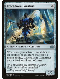 Magic: The Gathering Crackdown Construct (148) Lightly Played